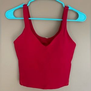 Lululemon Align Tank RED New Year LIMITED EDITION